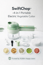 SwiftChop - 4 in 1 Electric Vegetable Cutter