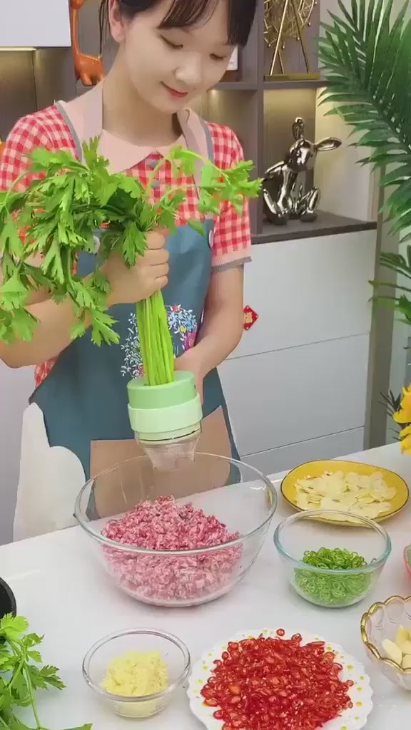SwiftChop - 4 in 1 Electric Vegetable Cutter